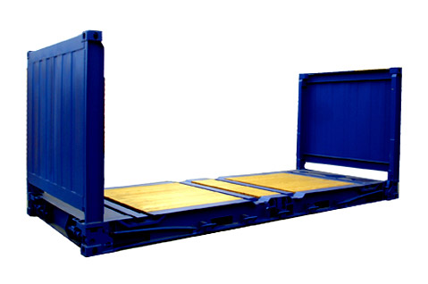 20' Flatrack Collapsible Container